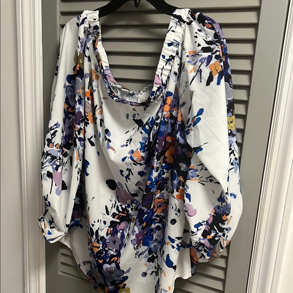 Floral Print Women's Top